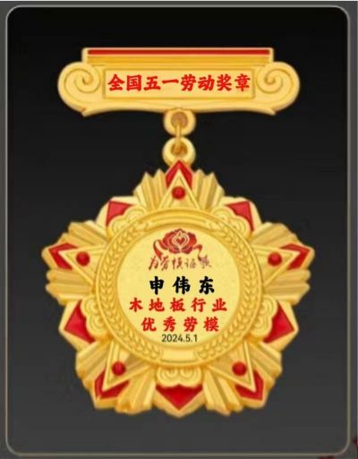 木地板優(yōu)秀行業(yè)優(yōu)秀勞?！陚|